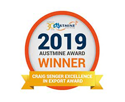 2019 Austmine Award Winner (Craig Senger Exellence in Export)