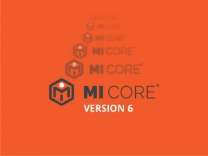 Évolution du logo de MI Core® vers sa toute nouvelle version, la version 6 de MI Core®